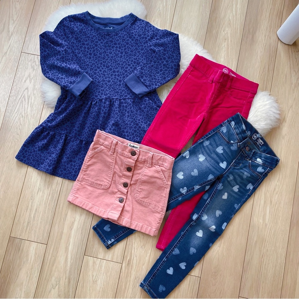 Bundle of girl clothes, size 4T